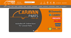 Desktop Screenshot of caravanparts.com.au